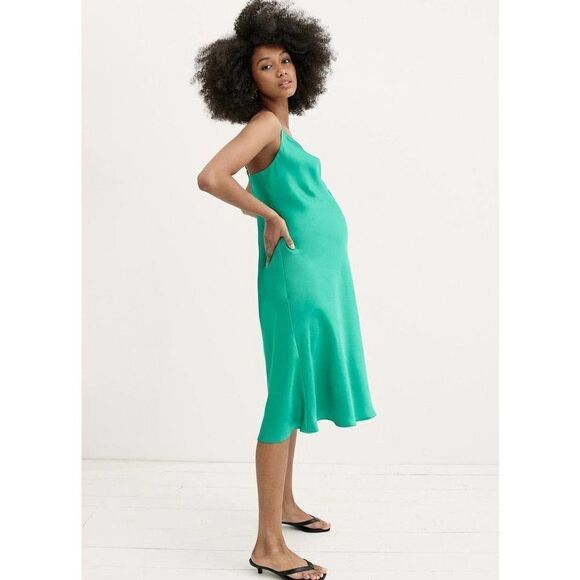 Hatch The Easy Slip Dress Jade Hatch 2 - Picture 1 of 8